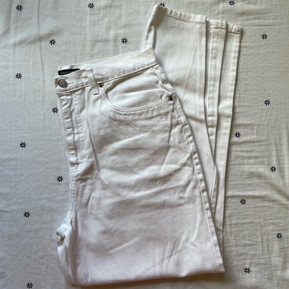 Bill Blass White Jeans